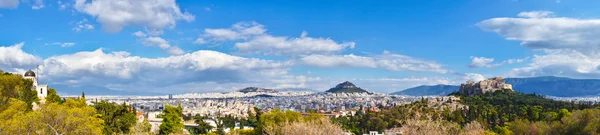 Hermosa vista de Atenas, Grecia — Foto de Stock