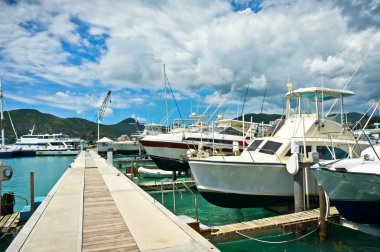 philipsburg marina, saint maarten, Karayip Adaları'nda yatlar