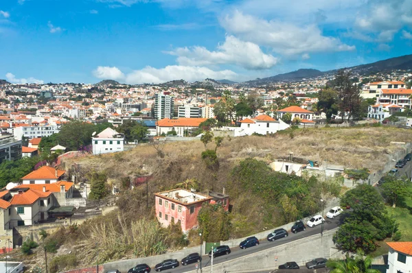 Bella vista su Funchal, Isola di Madeira, Portogallo — Foto Stock