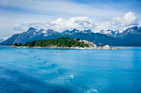 Piękna panorama gór w alaska, Stany Zjednoczone Ameryki — Zdjęcie stockowe