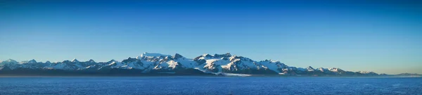 在美国阿拉斯加山脉的美丽全景 — 图库照片