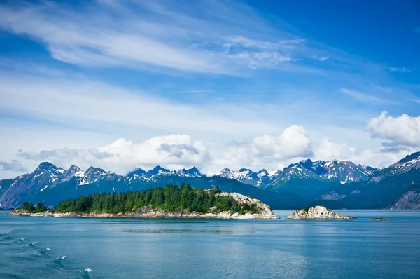 Wunderschönes Bergpanorama in alaska, vereinigte staaten — Stockfoto