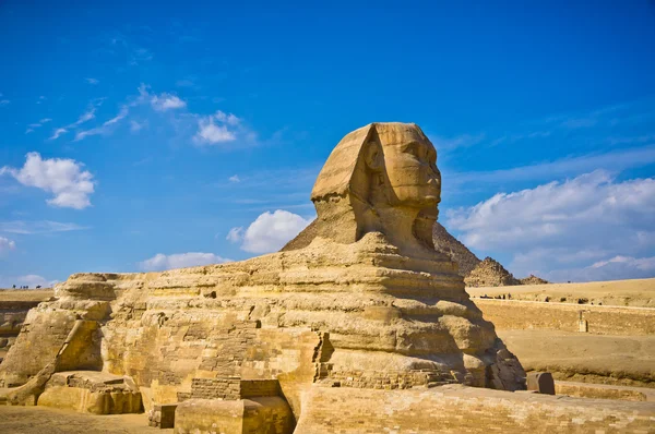 Die große sphinx in giza, ägypten — Stockfoto