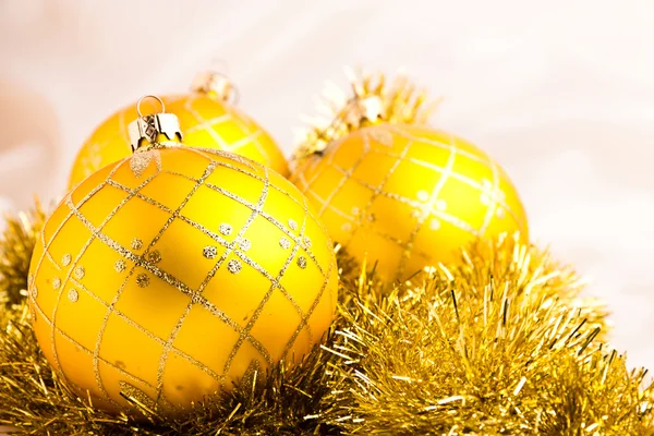 Beautiful colorful christmas baubles decoration — Stock Photo, Image