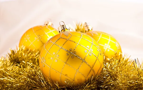 Bella decorazione colorata palline di Natale — Foto Stock