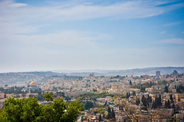 Schöner blick auf jerusalem city, israel — Stockfoto