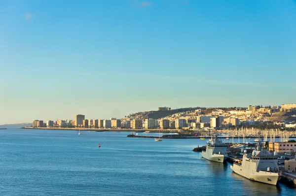 Gyönyörű kilátás nyílik a város Las Palmas, Gran Canaria, Spanyolország — Stock Fotó