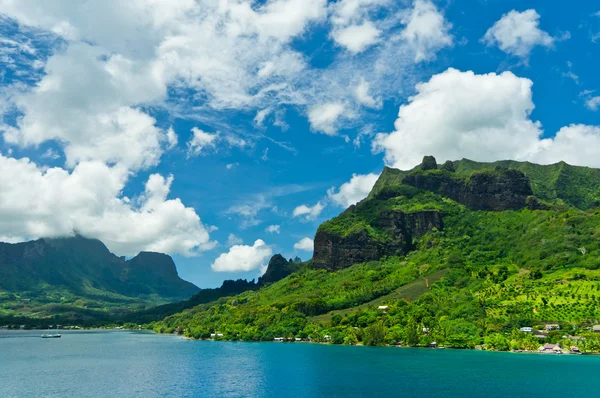 Paradise syn på moorea öar, Cooks bay, franska Polynesien — Stockfoto