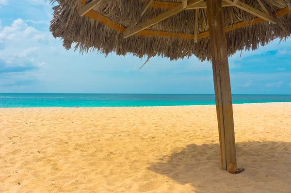 Praia bonita em Aruba, Ilhas do Caribe, Pequenas Antilhas — Fotografia de Stock