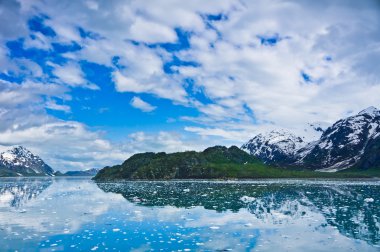 Glacier bay Dağları Alaska, Amerika Birleşik Devletleri