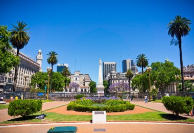 Arjantin'in başkenti buenos aires görünümünü beuatiful