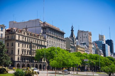 Arjantin'in başkenti buenos aires görünümünü beuatiful