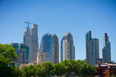 Arjantin'in başkenti buenos aires görünümünü beuatiful