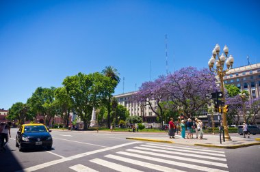 Arjantin'in başkenti buenos aires görünümünü beuatiful