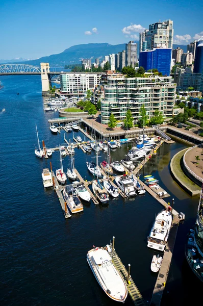 Belle vue sur Vancouver, Colombie-Britannique, Canada — Photo