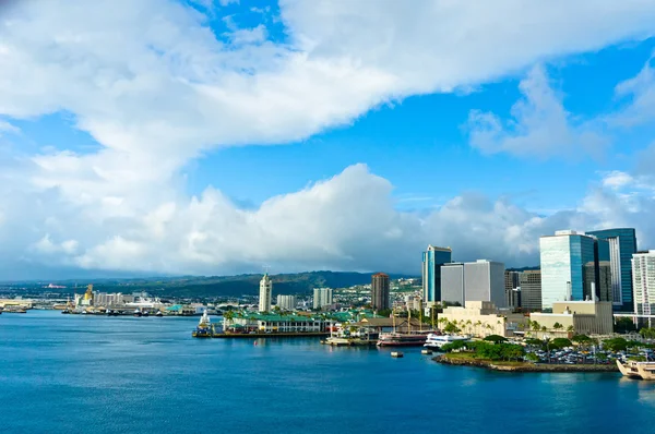 Vakker utsikt over Honolulu, Hawaii, USA – stockfoto