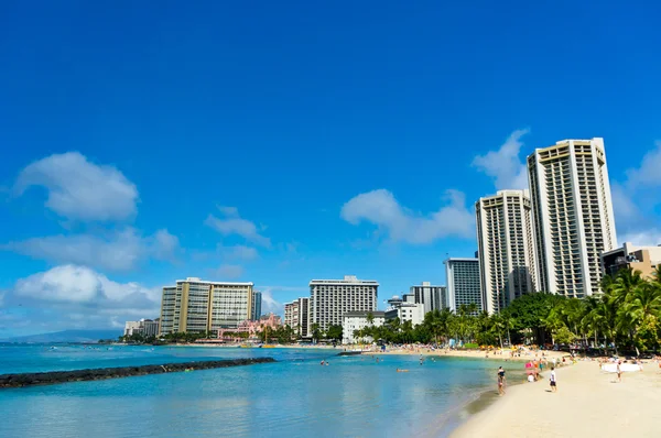 Hermosa vista de Honolulu, Hawaii, Estados Unidos — Foto de Stock