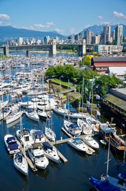 güzel manzara vancouver, british columbia, Kanada