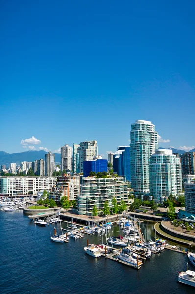 温哥华，不列颠哥伦比亚省，加拿大的美丽的景色 — 图库照片