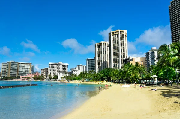 Hermosa vista de Honolulu, Hawaii, Estados Unidos — Foto de Stock