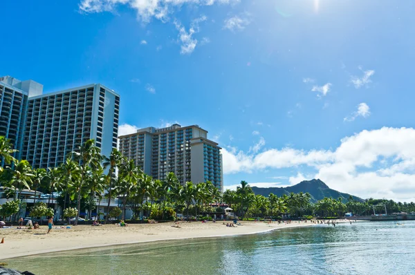 Bela vista de Honolulu, Havaí, Estados Unidos da América — Fotografia de Stock