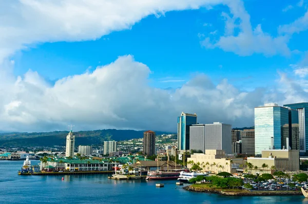 Bela vista de Honolulu, Havaí, Estados Unidos da América — Fotografia de Stock