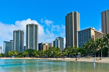 güzel manzara honolulu, hawaii, Amerika Birleşik Devletleri