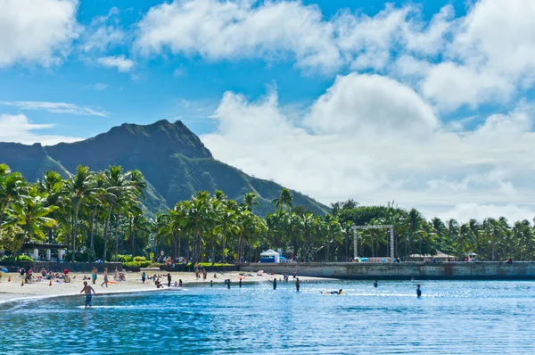 Belle vue sur Honolulu, Hawaï, États-Unis — Photo