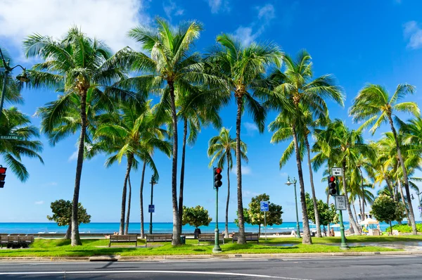 Vacker utsikt över honolulu, hawaii, USA — Stockfoto