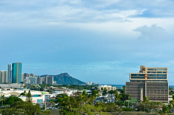 Gyönyörű kilátás nyílik a honolulu, hawaii, Amerikai Egyesült Államok — Stock Fotó