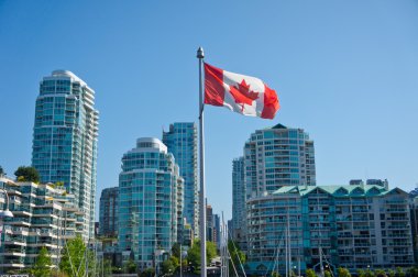 güzel manzara vancouver, british columbia, Kanada