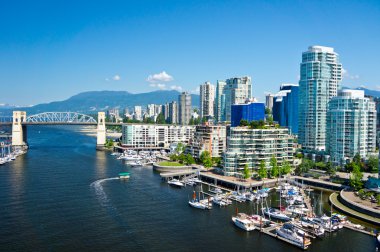 güzel manzara vancouver, british columbia, Kanada