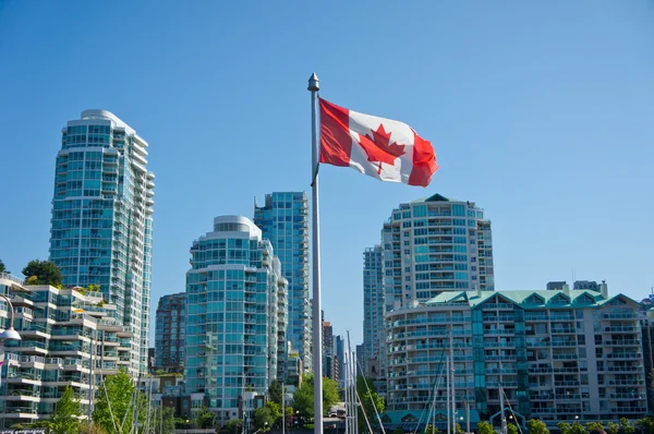 Hermosa vista de Vancouver, Columbia Británica, Canadá —  Fotos de Stock