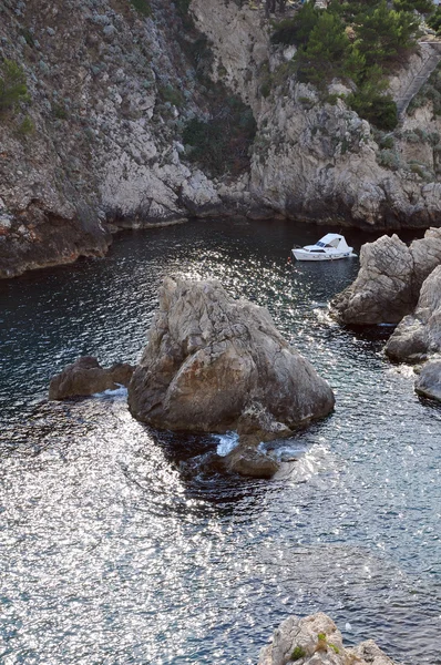 La costa del mar adriático Imagen de stock