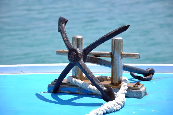 Gréement du bateau — Photo