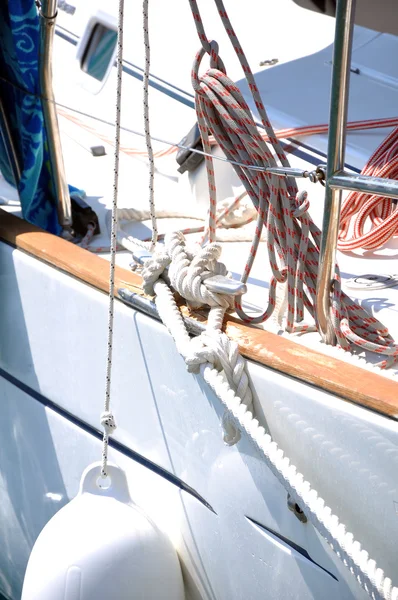 Equipamiento del velero Imagen de archivo