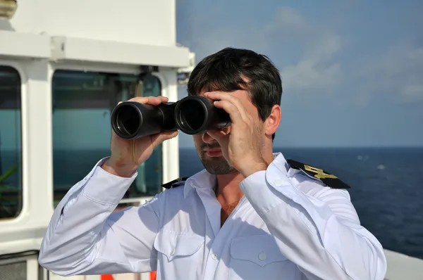 Navigator on the watch — Stock Photo, Image