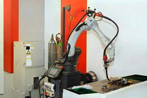 Robotic welder — Zdjęcie stockowe