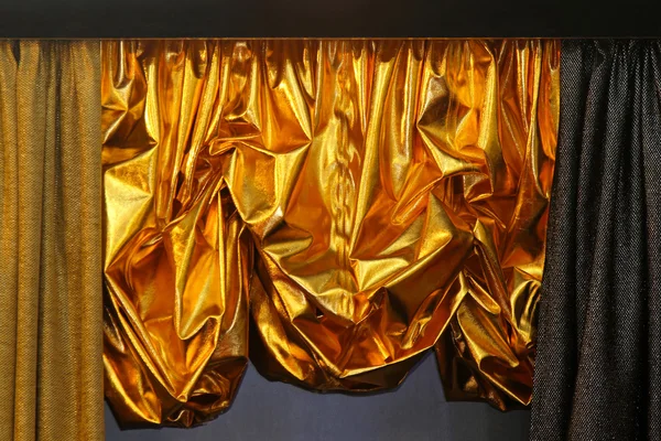 Golden curtain — Stock Photo, Image