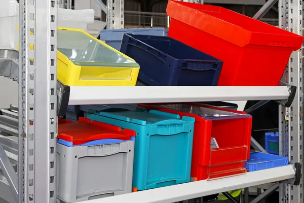 Crates and boxes — Stock Photo, Image