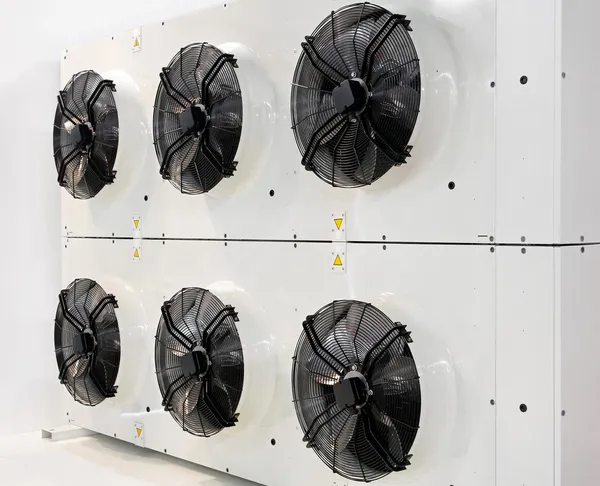 Průmyslové ventilátory — Stock fotografie
