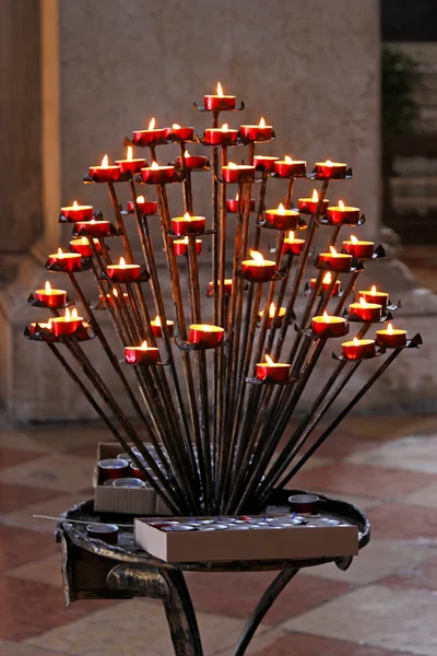 Church candles — Stock Photo, Image