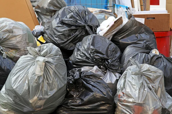 Garbage bags — Stock Photo, Image