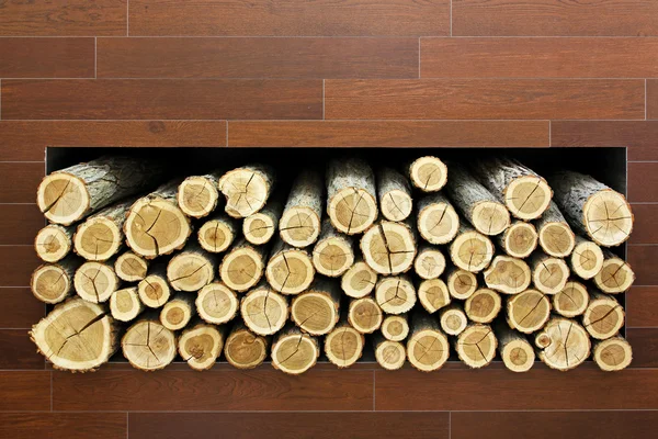 Tømmerstokker – stockfoto