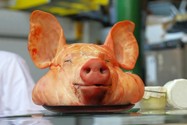 Cap de porc — Fotografie, imagine de stoc