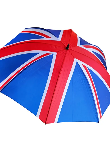 Union Jack umbrella — Stock Photo, Image