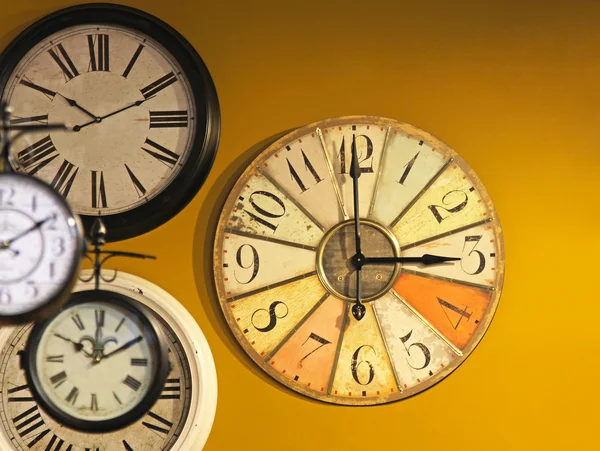 Vintage clocks — Stock Photo, Image