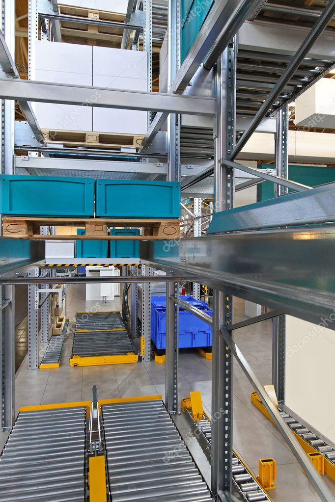 Pallet transport shelf Stock Photo by ©Baloncici 15486731