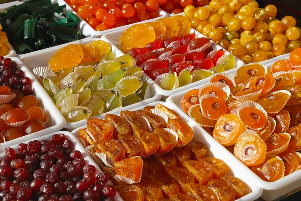 설탕에 절인된 과일 — 스톡 사진