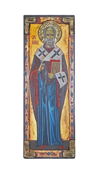 St Nicolas icon — Stock Photo, Image